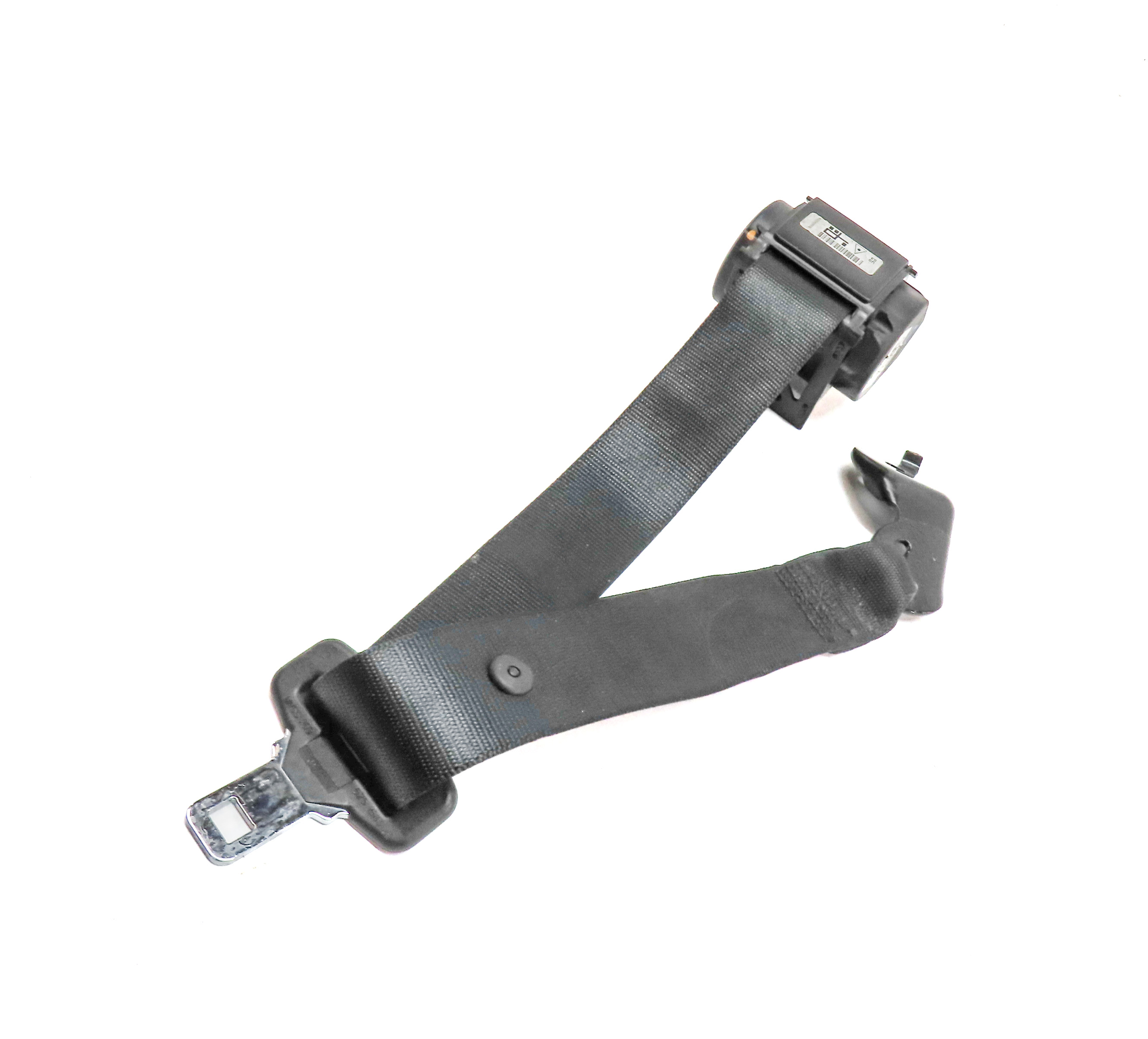 2015 BMW X6 (F16) REAR LEFT 2nd ROW SEAT SEATBELT RETRACTOR (Black) — exact item pictured